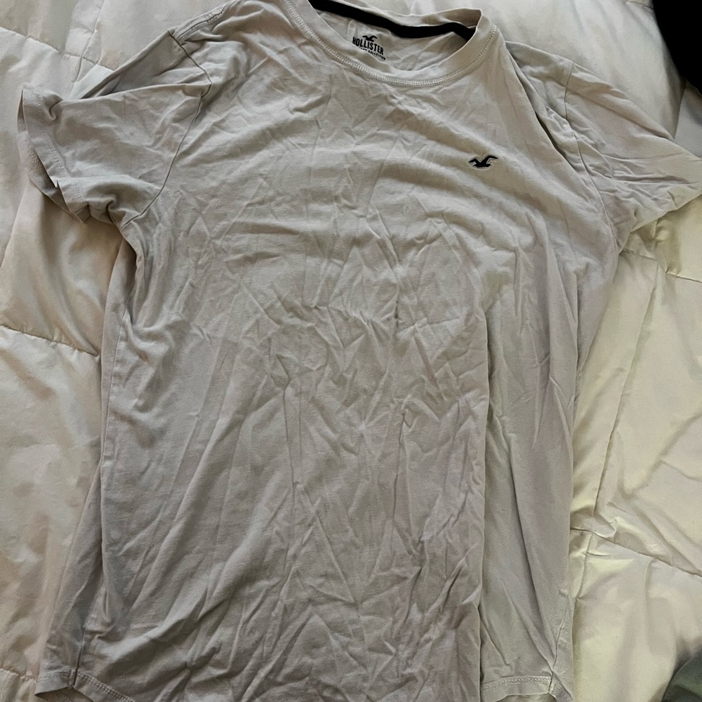 Hollister Gray Short Sleeve Tee Casual Comfort